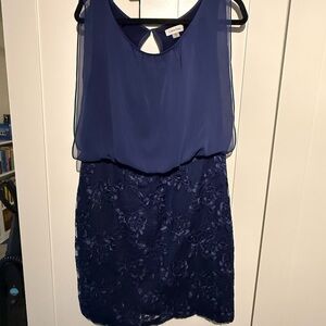 Calvin Klein Deep Blue Mini Dress